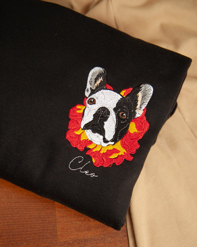 Buzo personalizado a color con 1 mascota