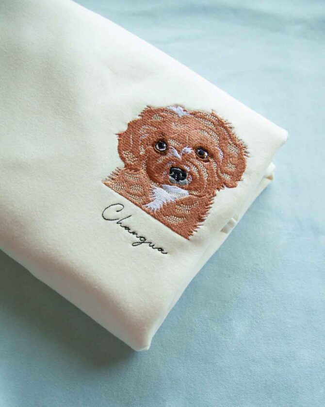 Buzo personalizado a color con 1 mascota - Imagen 6